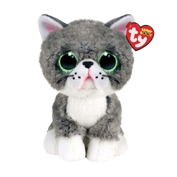 TY Χνουδωτό Beanie Balls Γάτα Γκρι 1607-36581 Παιχνίδι