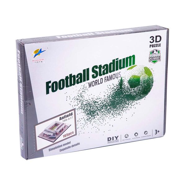 165 Τμχ Στάδιο 'Ανφιλντ 3D 168-A17 Παζλ