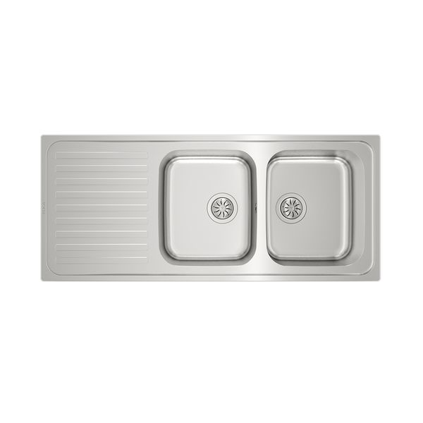 Teka Classic 2B 1D Inox Νεροχύτης Κουζίνας