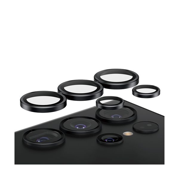 PanzerGlass PanzerGlass Samsung Galaxy S24 Ultra Hoops Camera Lens Protector Black Προστατευτικό Φακού