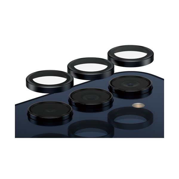 Panzer Hoops Camera PRTCT A35 5G Black Προστατευτικό Φακού