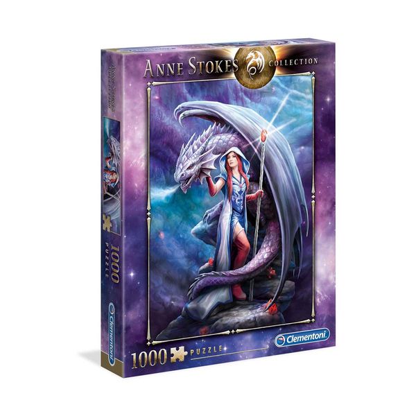 Clementoni Anne Stokes Dragon Mage 1000 Τμχ 1260-39525 Παζλ