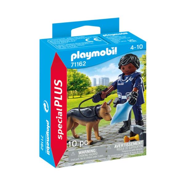 PLAYMOBIL® Special Plus Αστυνομικός με Σκύλο Ανιχνευτή 71162 Παιχνίδι