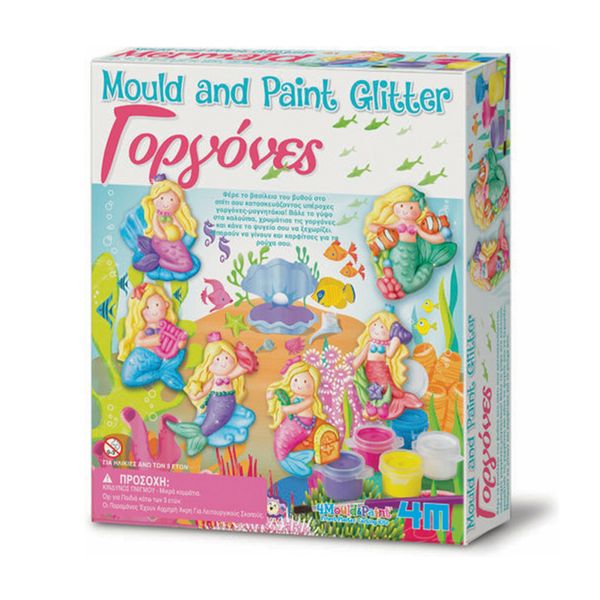 4M 4M Κατασκευή Γοργόνες Μαγνητάκι - Καρφίτσα 00-03526 Παιχνίδι