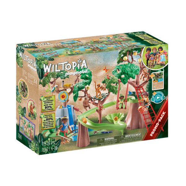PLAYMOBIL® Wiltopia Παιδική Χαρά στην Τροπική Ζούγκλα 71142 Παιχνίδι