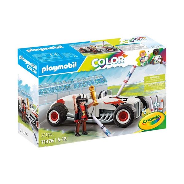 PLAYMOBIL® Color Vintage Αυτοκίνητο με Οδηγό 71376 Παιχνίδι