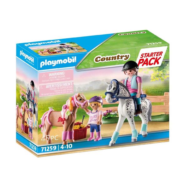 PLAYMOBIL® Country Φροντίζοντας τα Άλογα 71259 Παιχνίδι