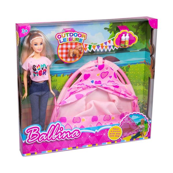 Ballina Σκηνή Picnic με Κατοικίδιο Β229 Παιχνίδι Κούκλα