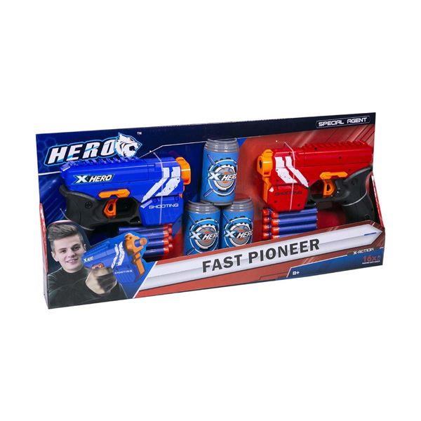 Σετ Όπλα 18cm με Βελάκια ΒΤ8045 Παιχνίδι Δράσης