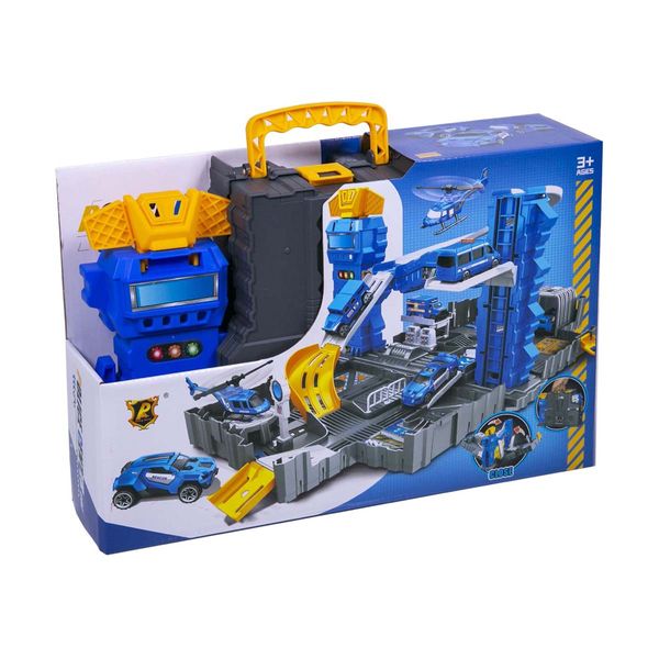 Βαλιτσάκι - Γκαράζ Αστυνομίας με Οχήματα P915-A Παιχνίδι
