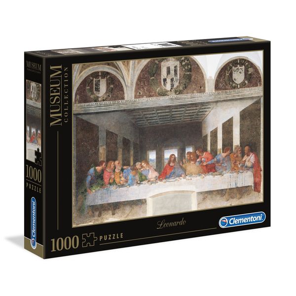 Clementoni Museum Leonardo Μυστικό Δείπνο 1000Τμχ 1260-31447 Παζλ