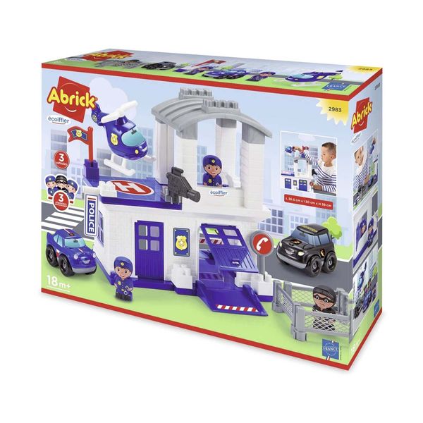 Ecoiffier Αστυνομικό Τμήμα 28Τμχ 2983 Τουβλάκια