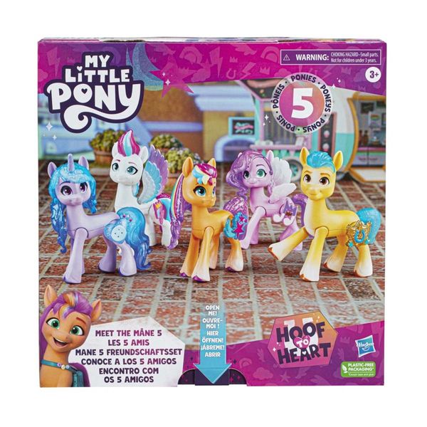 Hasbro Hasbro My Little Pony Γνώρισε τους 5 F3327 Φιγούρες