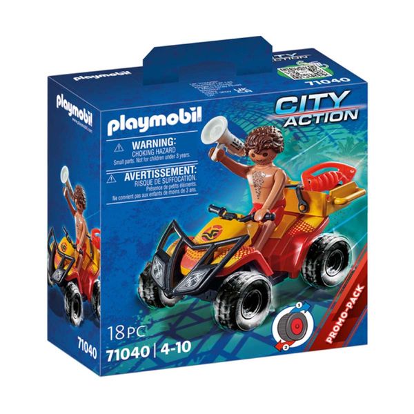 PLAYMOBIL® City Action Ναυαγοσώστης με Γουρούνα 71040 Παιχνίδι