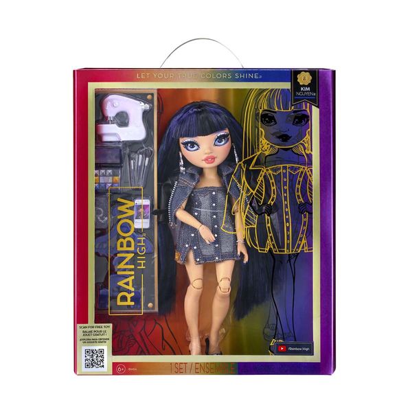 Rainbow High Kim Nguyen (Blue) 583158EUC Παιχνίδι Κούκλα