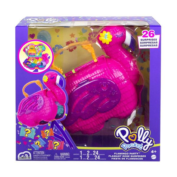 Mattel Polly Pocket Φλαμίνγκο Πινιάτα Έκπληξη HGC41 Παιχνίδι