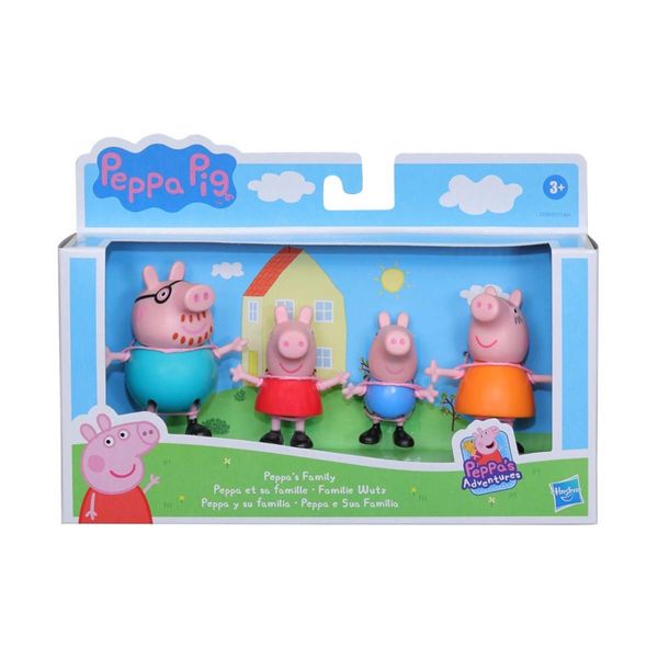 Hasbro Hasbro Peppa Pig Η Οικογένεια της Peppa 4 Φιγούρες F2171 Φιγούρες