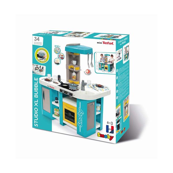 Smoby Κουζίνα Tefal Studio Kitchen XL Bubble Παιχνίδι Μίμησης