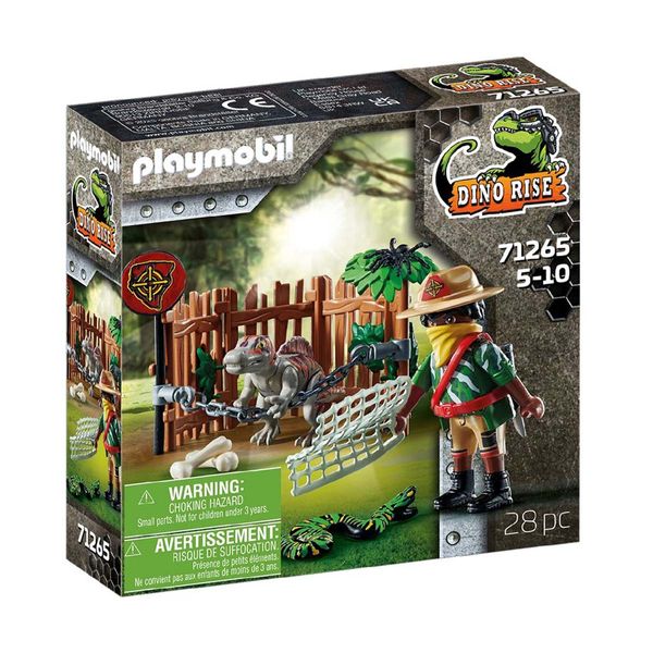 PLAYMOBIL® Dino Rise Μωρό Σπινόσαυρος & Λαθροκυνηγός 71265 Παιχνίδι