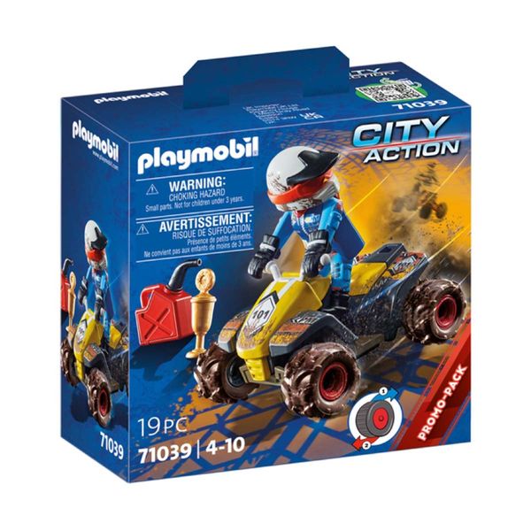 PLAYMOBIL® City Action Οδηγός Αγώνων με Γουρούνα 4x4 71039 Παιχνίδι