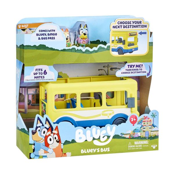 Bluey Λεωφορείο της Περιπέτειας 2 Φιγούρες BLY39010 Φιγούρες