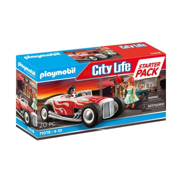 PLAYMOBIL® City Life Starter Pack Ζευγάρι με Vintage αυτοκίνητο 71078 Παιχνίδι