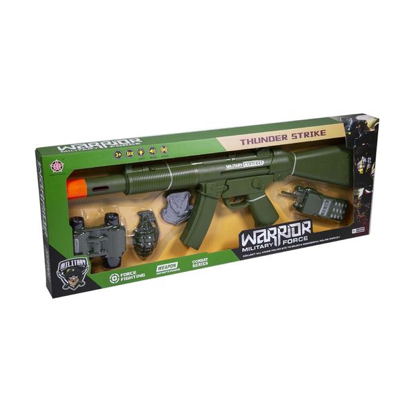 Σετ στρατιωτικό με Οπλοπολυβόλο, Αξεσουάρ και Λειτουργίες HY9012-6 Παιχνίδι Δράσης