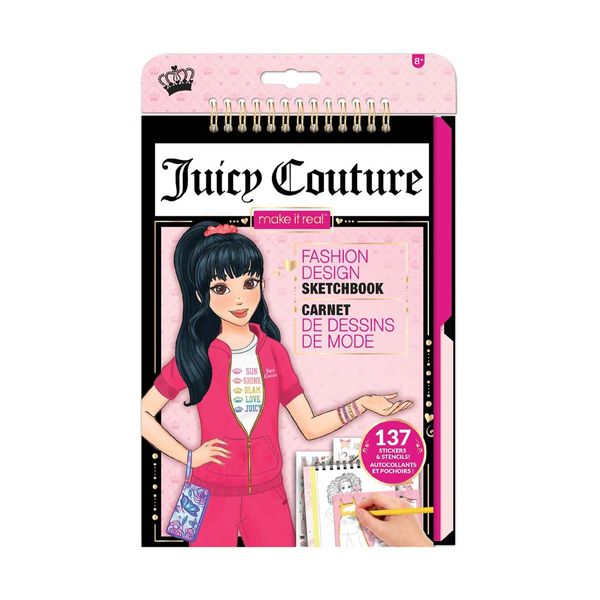 Make it Real Make it Real Juicy Couture Fashion Design Sketchbook 4426 Σετ Χειροτεχνίας