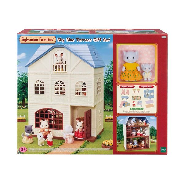 Sylvanian Families: Sky Blue Terrace Gift 071377 Φιγούρες