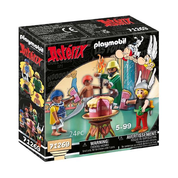 PLAYMOBIL® Asterix Η δηλητηριασμένη Τούρτα του Πυραμιδονίς 71269 Παιχνίδι
