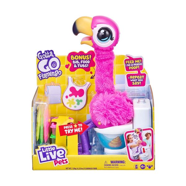 Gotta Go Μπίνγκο Το Φλαμίνγκο Ηλεκτρονικό Pet Με Έξτρα Τροφή LPG03000 Παιχνίδι
