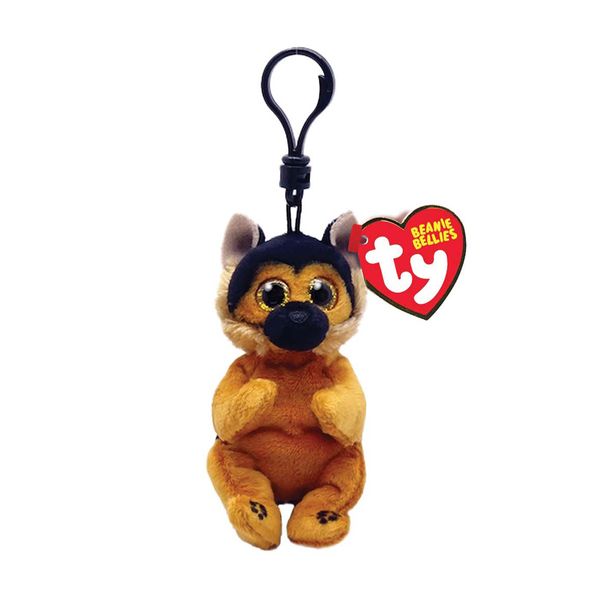 TY TY Χνουδωτό Beanie Bellies Κλιπ Γερμανικό Ποιμενικό 8.5cm 1607-43110 Μπρελόκ