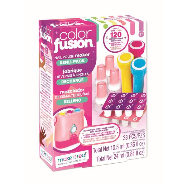 Make it Real Make it Real Color Fusion: Nail Polish Maker Refill Pack 070549 Styling