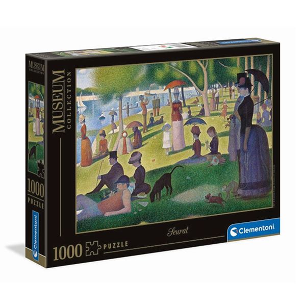 Clementoni Museum Seurat: Απόγευμα Κυριακής στη Νήσο Grande Jatte 1000 Τμχ 1260-39613 Παζλ
