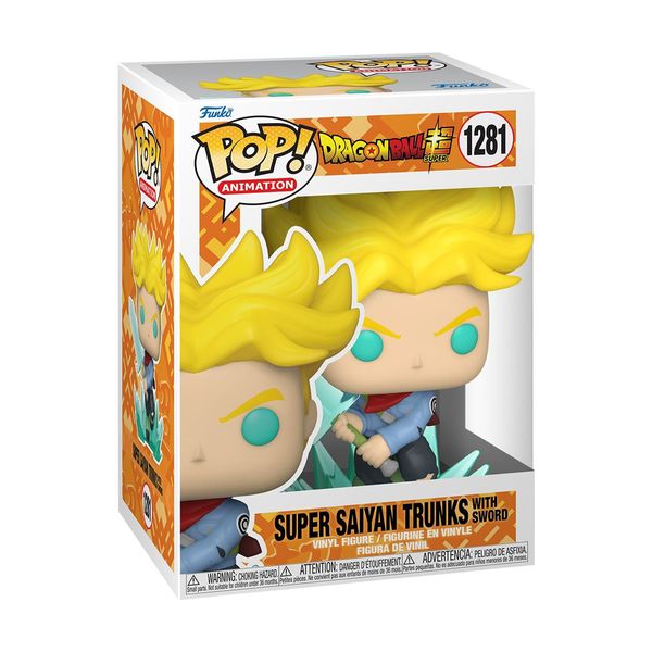 Funko Pop! Funko Pop! Dragon Ball - Super Saiyan Trunks with Sword #1281 Φιγούρα