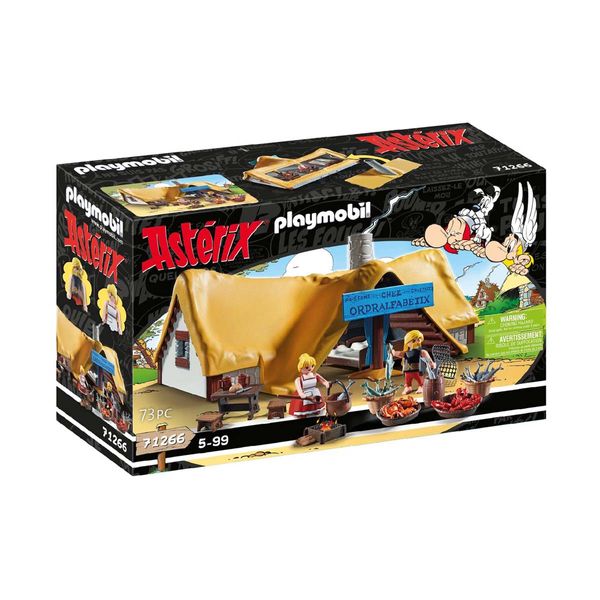 PLAYMOBIL® Asterix Η Καλύβα του Ψαρά Αλφαβητίξ 71266 Παιχνίδι