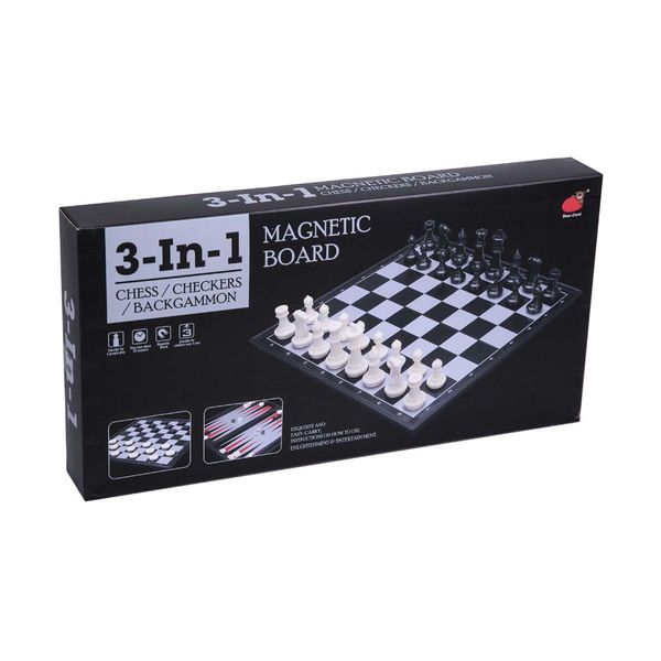 Μαγνητικό Σκάκι Τάβλι & Ντάμα 3σε1 26160 Επιτραπέζιο