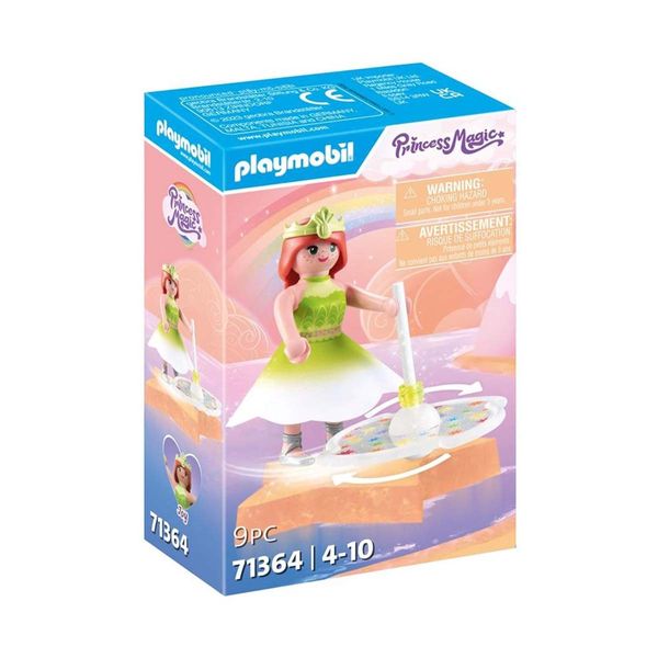 PLAYMOBIL® Princess Magic Πριγκίπισσα του Ουράνιου Τόξου με Σβούρα 71364 Παιχνίδι