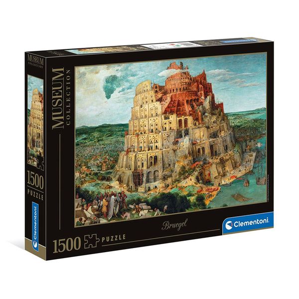 Clementoni Museum Μπριγκέλ: Ο Πύργος της Βαβέλ 1500 Τμχ 1260-31691 Παζλ