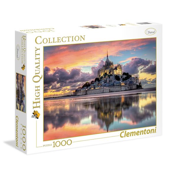 Clementoni H.Q. Le Magnifique Mont Saint - Michel 1000 Τμχ 1220-39367 Παζλ
