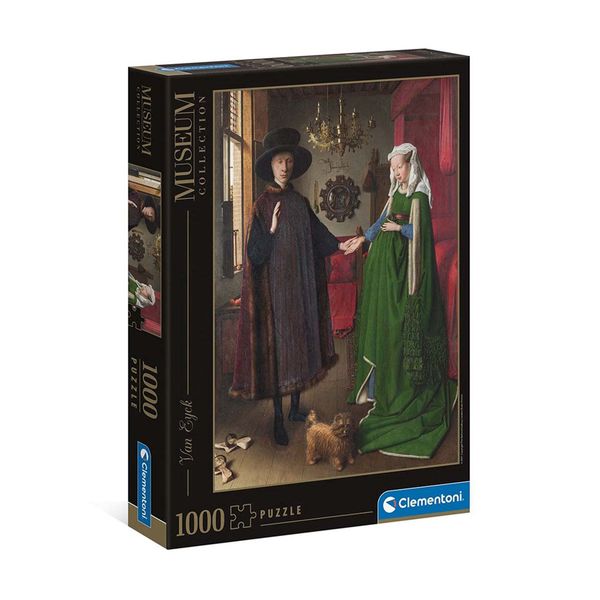 Clementoni Museum Jan Van Eyck: Ο Γάμος των Αρνολφίνι 1000 Τμχ 1260-39663 Παζλ