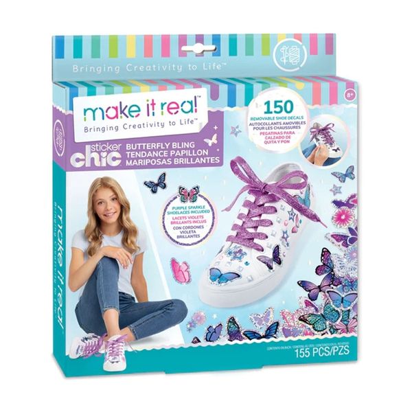 Make it Real Make it Real Sticker Chic Butterfly Bling 1733 Σετ Χειροτεχνίας