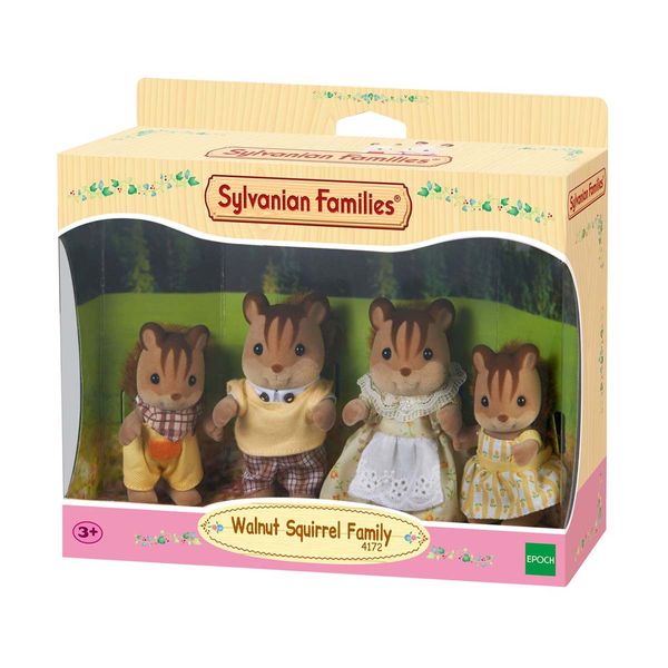 Sylvanian Families: Walnut Squirrel Family 4172 Φιγούρες
