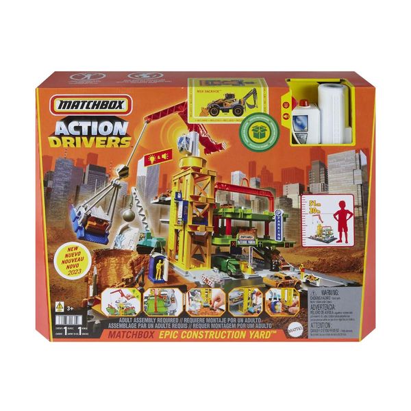 Matchbox Action Drivers Construction Playset HPD63 Παιχνίδι