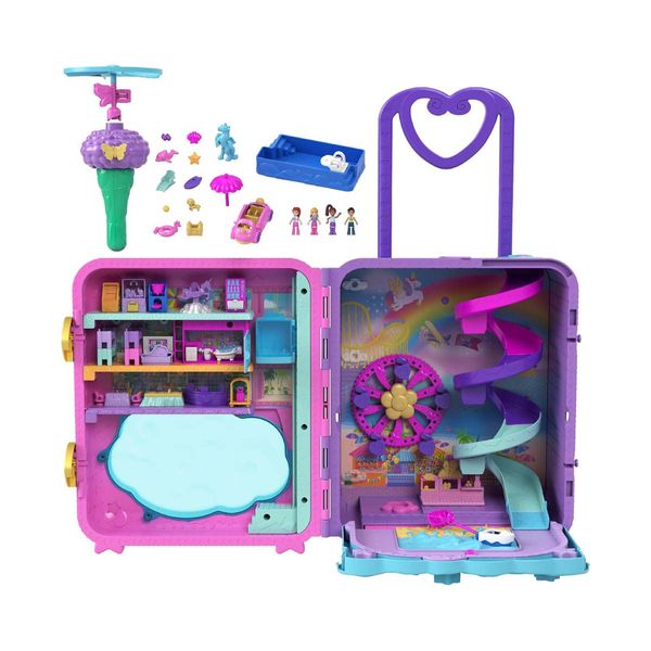 Mattel Mattel Polly Pocket Pollyville Βαλιτσάκι - Λούνα Παρκ HKV43 Παιχνίδι