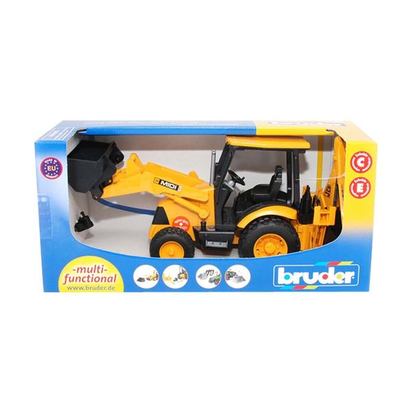 Bruder Φορτωτής Μικρός JCB Midi CX Με Εκσκαφέα BR002427 Παιχνίδι
