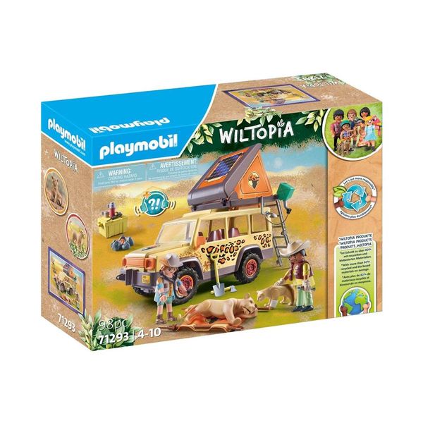 PLAYMOBIL® Wiltopia Όχημα Περίθαλψης Άγριων Ζώων 71293 Παιχνίδι