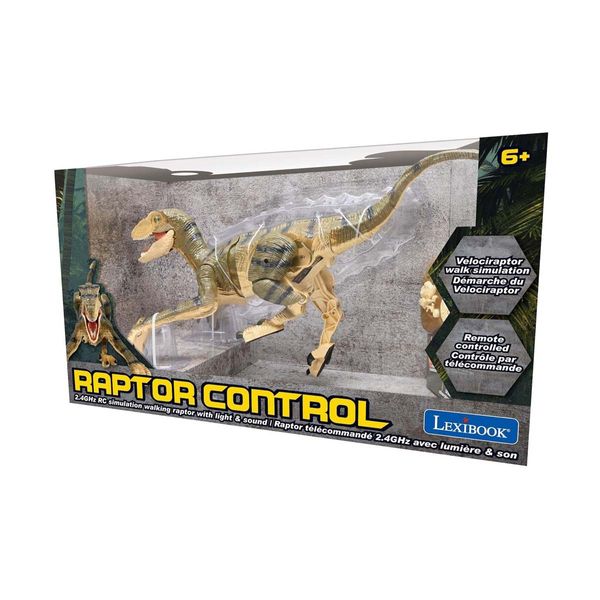 Lexibook Lexibook Raptor Control Βελοσιράπτορας με Τηλεχειριστήριο DINO01 Φιγούρα