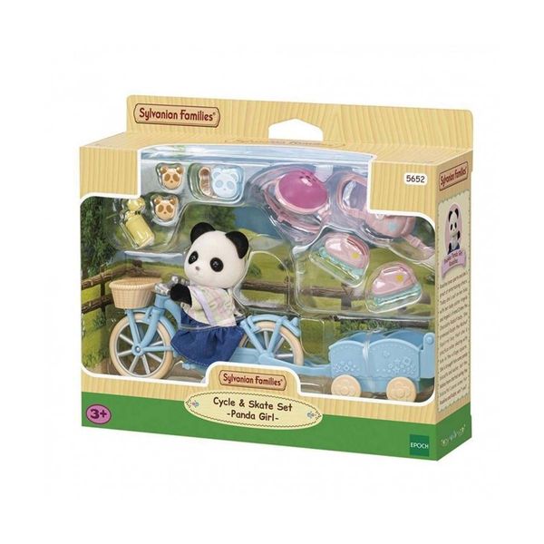 Sylvanian Families: Cycle & Skate Set - Panda 5652 Παιχνίδι