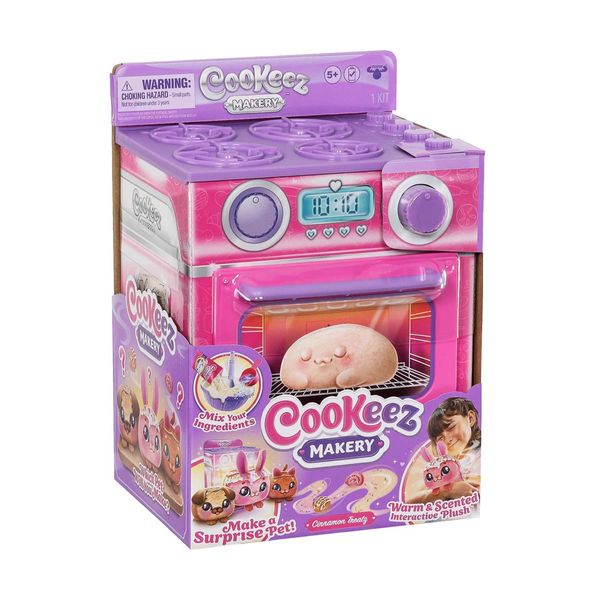 Cookeez Makery Μαγικό Φουρνάκι Με Ζωάκι Έκπληξη CKE00000 Λούτρινο